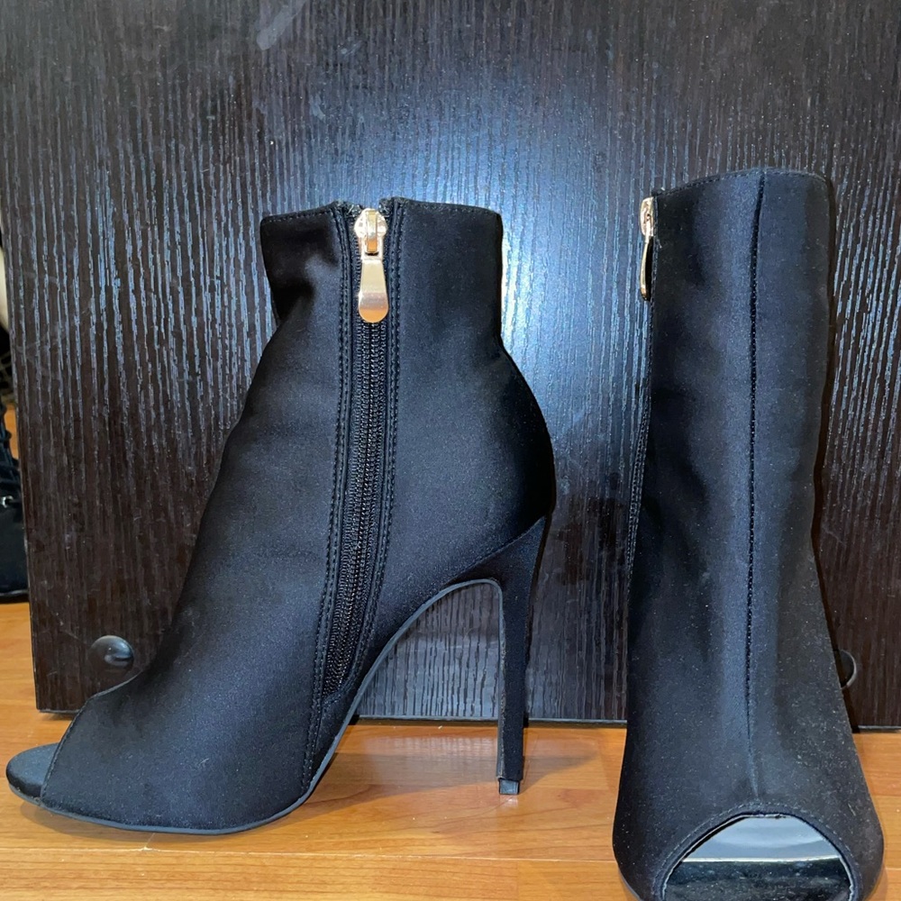 Black high heels